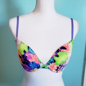 PINK by Victoria Secret Multicolor Bra 32D